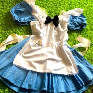 Alice in Wonderland Costume Dress, Women’s Medium